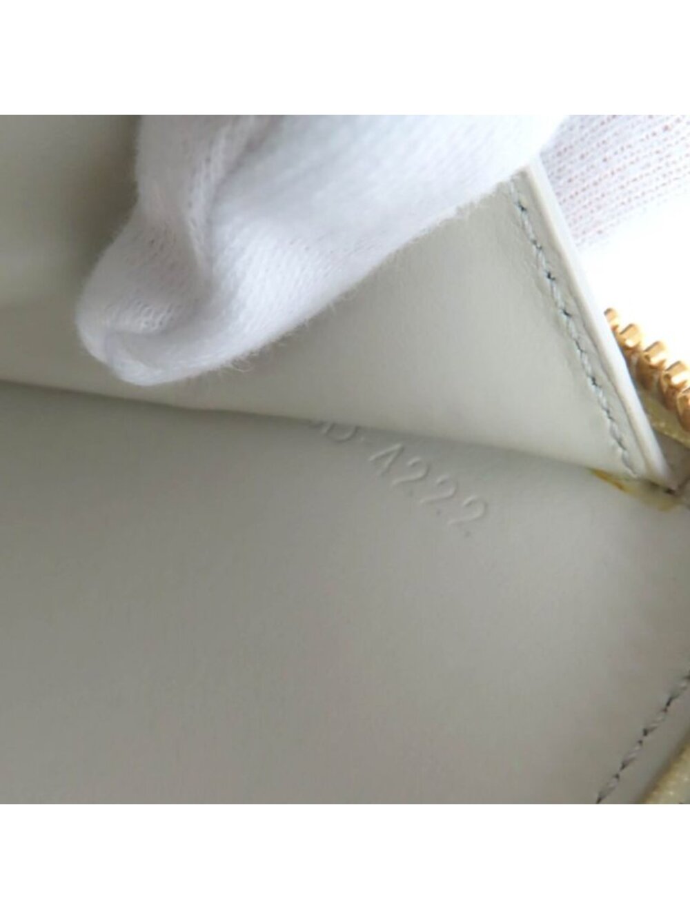 Celine Small Zip Wallet Essential Leather Compact Bifold - Picture 12 of 14